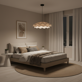 Isabella Serene Fabric Pendant Light