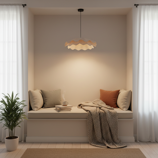 Isabella Serene Fabric Pendant Light