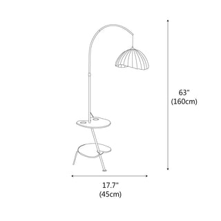 Nami Elegant Iron Floor Lamp