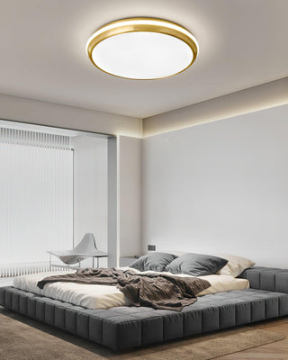 Jameson Minimalist Brass Ceiling Light