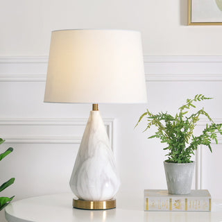 Aria Marbled Glass Table Lamp