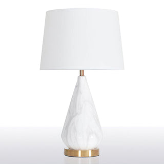 Aria Marbled Glass Table Lamp