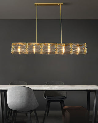 Vetro Elegant Glass Chandelier