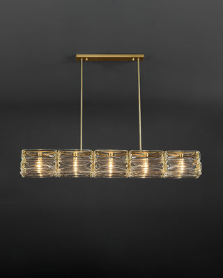 Vetro Elegant Glass Chandelier