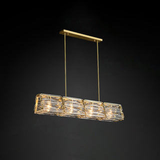 Vetro Elegant Glass Chandelier
