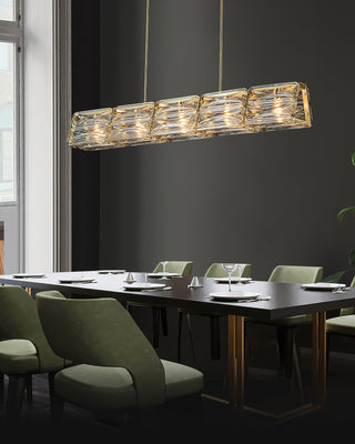 Vetro Elegant Glass Chandelier
