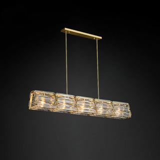 Vetro Elegant Glass Chandelier