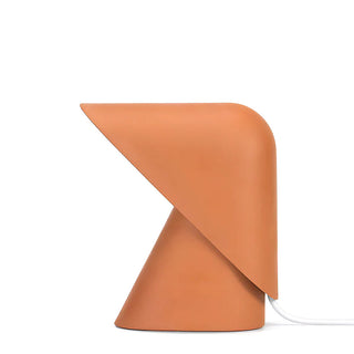 K Terracotta Resin Sculptural Table Lamp