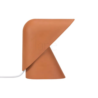 K Terracotta Resin Sculptural Table Lamp