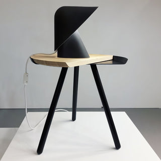 K Terracotta Resin Sculptural Table Lamp