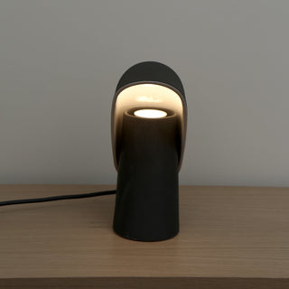 K Terracotta Resin Sculptural Table Lamp
