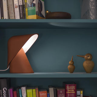 K Terracotta Resin Sculptural Table Lamp
