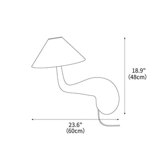 Aspire Streamlined Wood Table Lamp