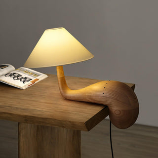 Aspire Streamlined Wood Table Lamp