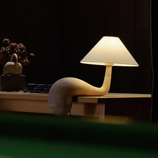 Aspire Streamlined Wood Table Lamp