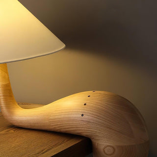 Aspire Streamlined Wood Table Lamp