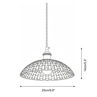 Tirox Glamorous Glass Pendant Lamp