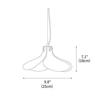 Kalmar Scandinavian Glass Pendant Light