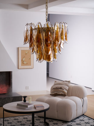 Orion Tiered Glass Chandelier