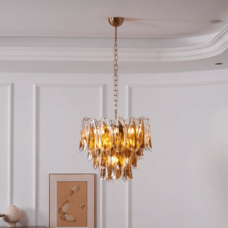 Orion Tiered Glass Chandelier