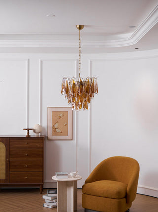 Orion Tiered Glass Chandelier