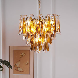 Orion Tiered Glass Chandelier