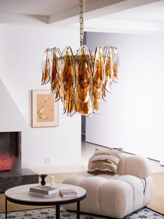 Orion Tiered Glass Chandelier