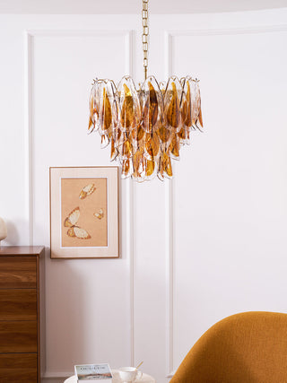 Orion Tiered Glass Chandelier