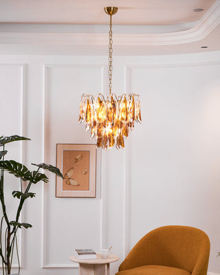 Orion Tiered Glass Chandelier