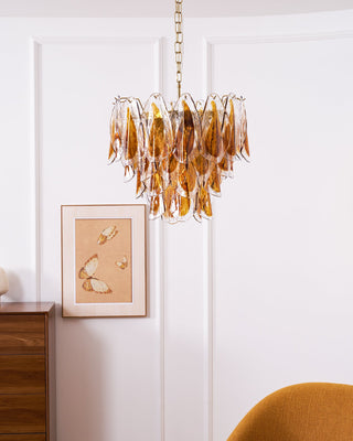 Orion Tiered Glass Chandelier