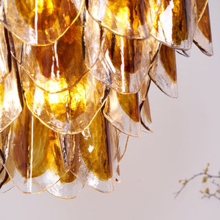 Orion Tiered Glass Chandelier
