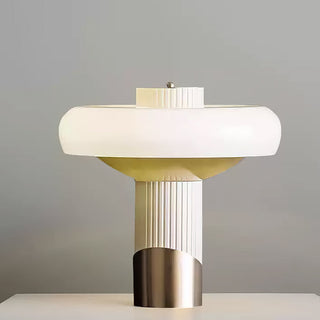 Kaelen Art Deco Glass Brass Table Lamp