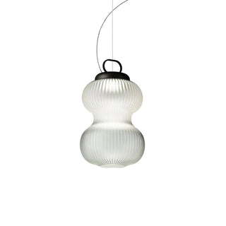 Kanji Oriental Glass Pendant Light