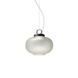Kanji Oriental Glass Pendant Light