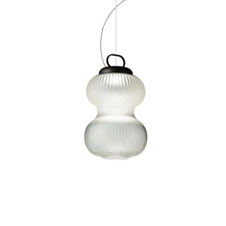 Kanji Oriental Glass Pendant Light