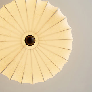 Kateo Vintage Wood Fabric Ceiling Light