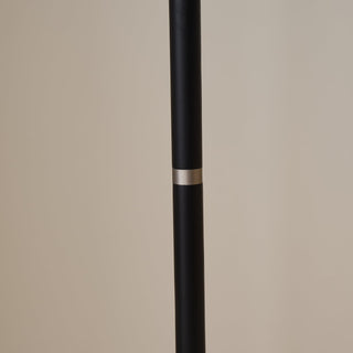 Apex Modern Nickel  Linen Floor Lamp