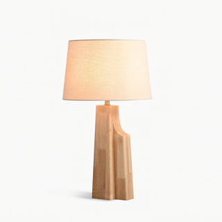 Linden Minimalist Wooden Table Lamp
