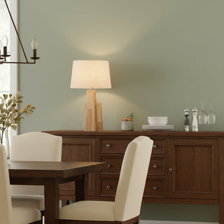 Linden Minimalist Wooden Table Lamp