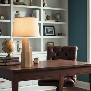 Linden Minimalist Wooden Table Lamp