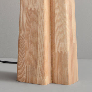 Linden Minimalist Wooden Table Lamp