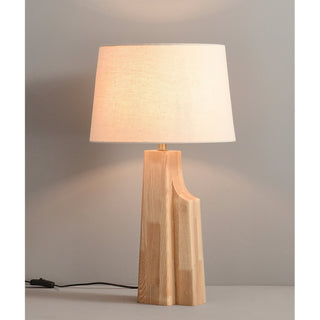 Linden Minimalist Wooden Table Lamp