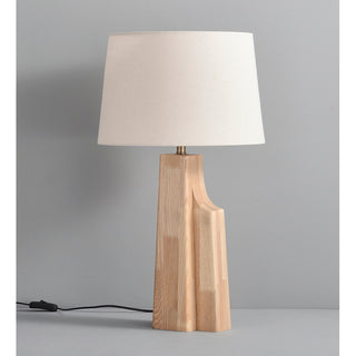 Linden Minimalist Wooden Table Lamp