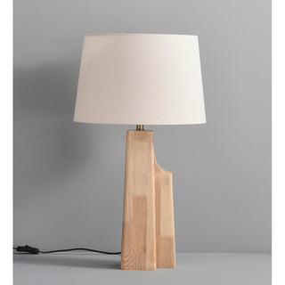 Linden Minimalist Wooden Table Lamp