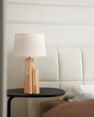 Linden Minimalist Wooden Table Lamp