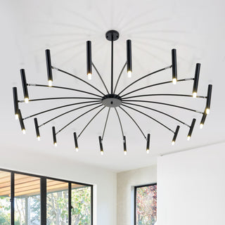 Kendall Sculptural Metal Chandelier