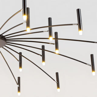 Kendall Sculptural Metal Chandelier