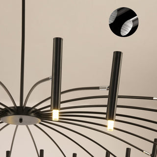 Kendall Sculptural Metal Chandelier