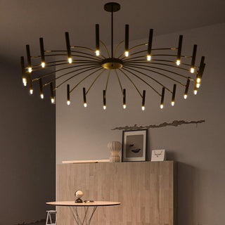 Kendall Sculptural Metal Chandelier