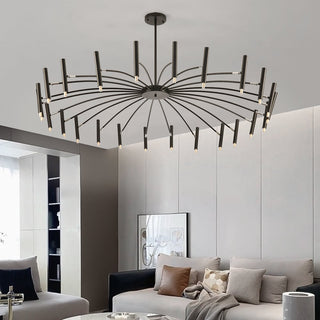Kendall Sculptural Metal Chandelier
